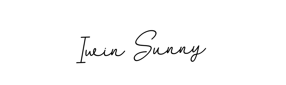 Use a signature maker to create a handwritten signature online. With this signature software, you can design (BallpointsItalic-DORy9) your own signature for name Iwin Sunny. Iwin Sunny signature style 11 images and pictures png