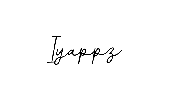 How to Draw Iyappz signature style? BallpointsItalic-DORy9 is a latest design signature styles for name Iyappz. Iyappz signature style 11 images and pictures png