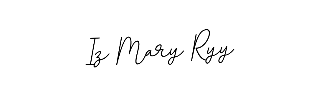How to Draw Iz Mary Ryy signature style? BallpointsItalic-DORy9 is a latest design signature styles for name Iz Mary Ryy. Iz Mary Ryy signature style 11 images and pictures png