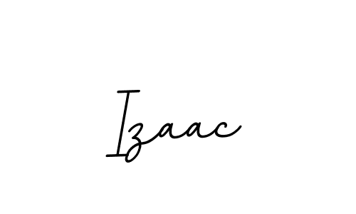 Make a beautiful signature design for name Izaac. With this signature (BallpointsItalic-DORy9) style, you can create a handwritten signature for free. Izaac signature style 11 images and pictures png