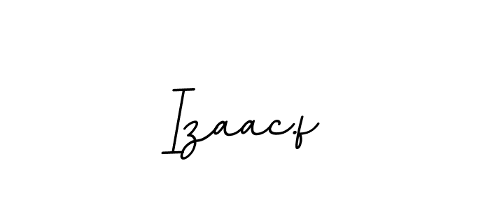 Use a signature maker to create a handwritten signature online. With this signature software, you can design (BallpointsItalic-DORy9) your own signature for name Izaac.f. Izaac.f signature style 11 images and pictures png