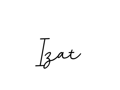 You should practise on your own different ways (BallpointsItalic-DORy9) to write your name (Izat) in signature. don't let someone else do it for you. Izat signature style 11 images and pictures png