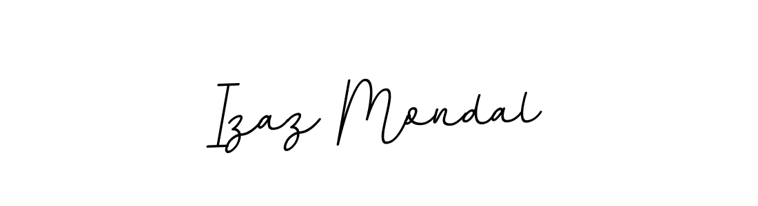Izaz Mondal stylish signature style. Best Handwritten Sign (BallpointsItalic-DORy9) for my name. Handwritten Signature Collection Ideas for my name Izaz Mondal. Izaz Mondal signature style 11 images and pictures png