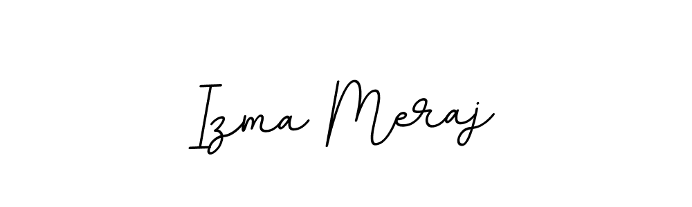 Similarly BallpointsItalic-DORy9 is the best handwritten signature design. Signature creator online .You can use it as an online autograph creator for name Izma Meraj. Izma Meraj signature style 11 images and pictures png