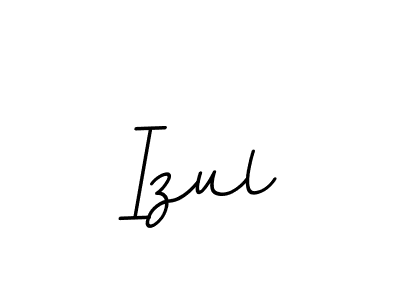 The best way (BallpointsItalic-DORy9) to make a short signature is to pick only two or three words in your name. The name Izul include a total of six letters. For converting this name. Izul signature style 11 images and pictures png