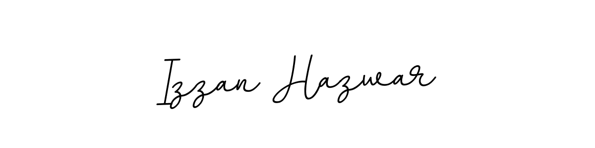 How to make Izzan Hazwar signature? BallpointsItalic-DORy9 is a professional autograph style. Create handwritten signature for Izzan Hazwar name. Izzan Hazwar signature style 11 images and pictures png