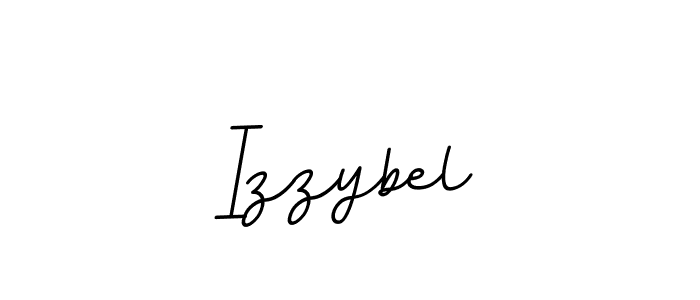 Izzybel stylish signature style. Best Handwritten Sign (BallpointsItalic-DORy9) for my name. Handwritten Signature Collection Ideas for my name Izzybel. Izzybel signature style 11 images and pictures png