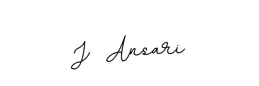 J  Ansari stylish signature style. Best Handwritten Sign (BallpointsItalic-DORy9) for my name. Handwritten Signature Collection Ideas for my name J  Ansari. J  Ansari signature style 11 images and pictures png