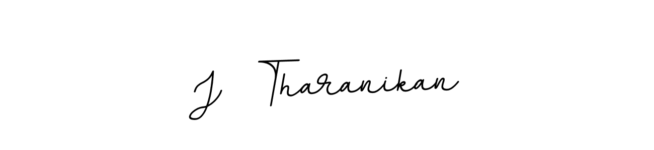 It looks lik you need a new signature style for name J  Tharanikan. Design unique handwritten (BallpointsItalic-DORy9) signature with our free signature maker in just a few clicks. J  Tharanikan signature style 11 images and pictures png