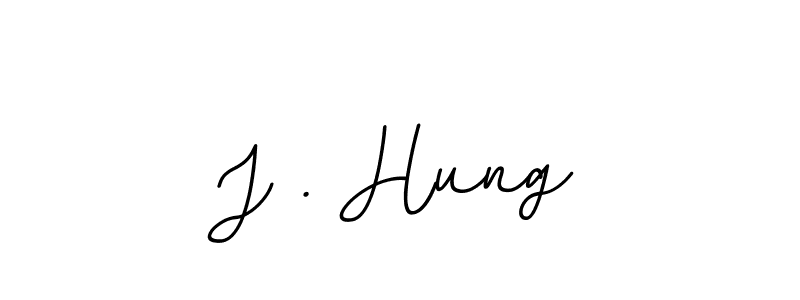 The best way (BallpointsItalic-DORy9) to make a short signature is to pick only two or three words in your name. The name J . Hung include a total of six letters. For converting this name. J . Hung signature style 11 images and pictures png