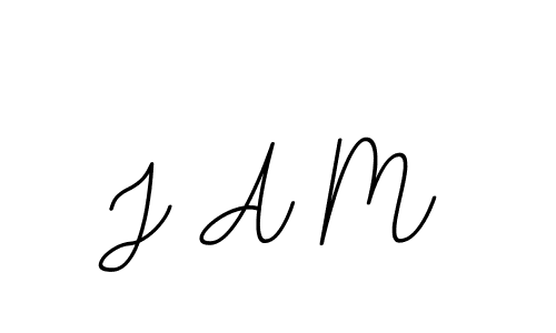 How to make J A M name signature. Use BallpointsItalic-DORy9 style for creating short signs online. This is the latest handwritten sign. J A M signature style 11 images and pictures png
