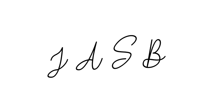 You should practise on your own different ways (BallpointsItalic-DORy9) to write your name (J A S B) in signature. don't let someone else do it for you. J A S B signature style 11 images and pictures png