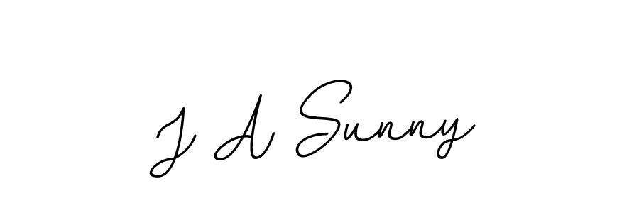How to make J A Sunny signature? BallpointsItalic-DORy9 is a professional autograph style. Create handwritten signature for J A Sunny name. J A Sunny signature style 11 images and pictures png