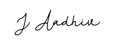 Create a beautiful signature design for name J Aadhiv. With this signature (BallpointsItalic-DORy9) fonts, you can make a handwritten signature for free. J Aadhiv signature style 11 images and pictures png