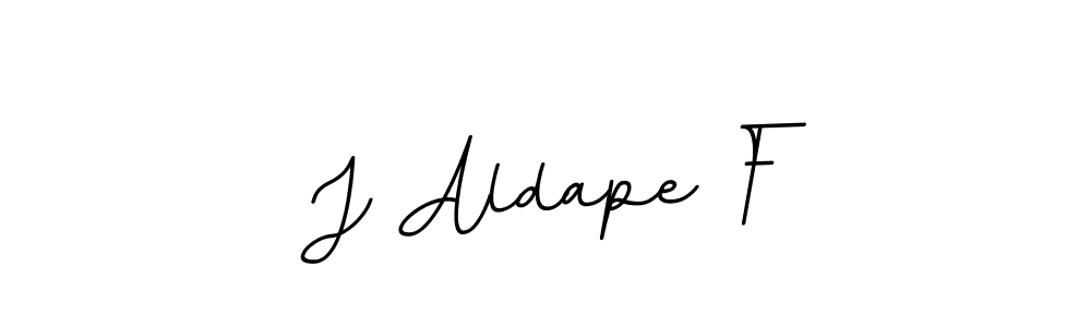 Also we have J Aldape F name is the best signature style. Create professional handwritten signature collection using BallpointsItalic-DORy9 autograph style. J Aldape F signature style 11 images and pictures png