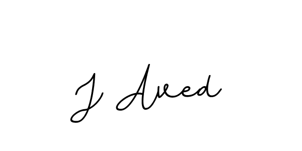 Create a beautiful signature design for name J Aved. With this signature (BallpointsItalic-DORy9) fonts, you can make a handwritten signature for free. J Aved signature style 11 images and pictures png