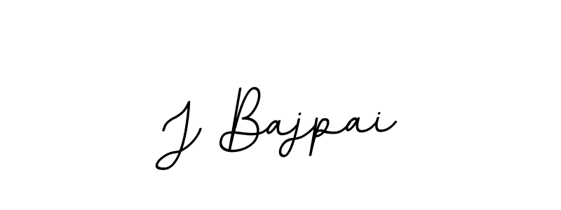 Make a beautiful signature design for name J Bajpai. With this signature (BallpointsItalic-DORy9) style, you can create a handwritten signature for free. J Bajpai signature style 11 images and pictures png