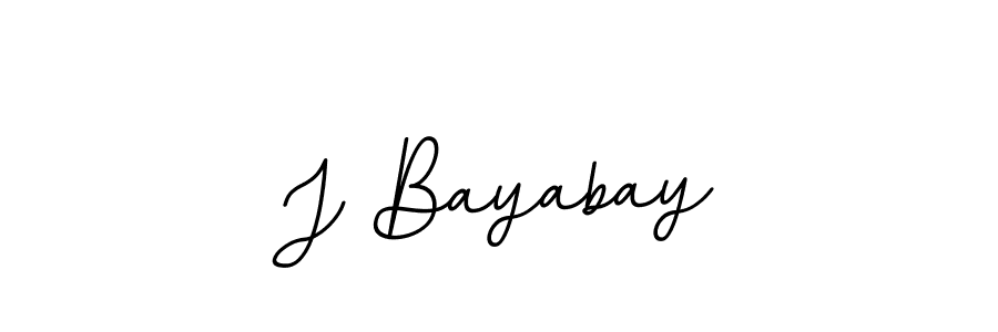 Make a beautiful signature design for name J Bayabay. With this signature (BallpointsItalic-DORy9) style, you can create a handwritten signature for free. J Bayabay signature style 11 images and pictures png