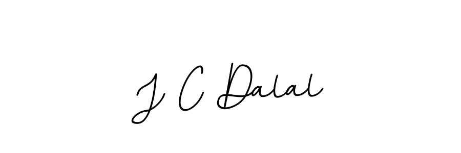 You should practise on your own different ways (BallpointsItalic-DORy9) to write your name (J C Dalal) in signature. don't let someone else do it for you. J C Dalal signature style 11 images and pictures png