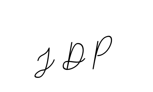 You should practise on your own different ways (BallpointsItalic-DORy9) to write your name (J D P) in signature. don't let someone else do it for you. J D P signature style 11 images and pictures png