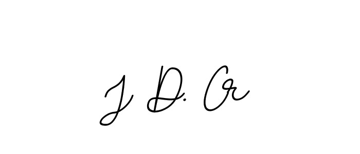 How to make J D. Cr signature? BallpointsItalic-DORy9 is a professional autograph style. Create handwritten signature for J D. Cr name. J D. Cr signature style 11 images and pictures png