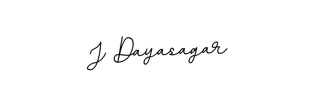 Make a beautiful signature design for name J Dayasagar. With this signature (BallpointsItalic-DORy9) style, you can create a handwritten signature for free. J Dayasagar signature style 11 images and pictures png