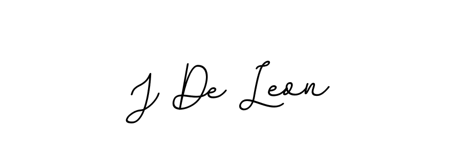This is the best signature style for the J De Leon name. Also you like these signature font (BallpointsItalic-DORy9). Mix name signature. J De Leon signature style 11 images and pictures png