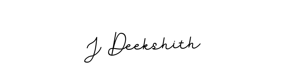 Make a beautiful signature design for name J Deekshith. Use this online signature maker to create a handwritten signature for free. J Deekshith signature style 11 images and pictures png