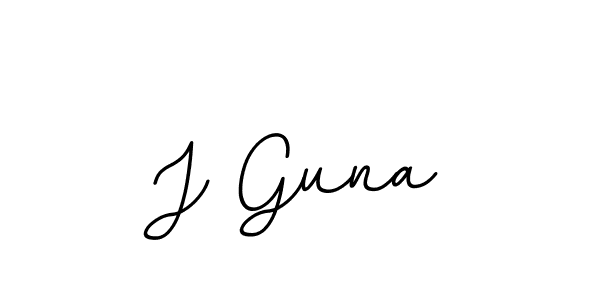How to make J Guna signature? BallpointsItalic-DORy9 is a professional autograph style. Create handwritten signature for J Guna name. J Guna signature style 11 images and pictures png
