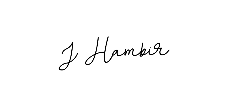 This is the best signature style for the J Hambir name. Also you like these signature font (BallpointsItalic-DORy9). Mix name signature. J Hambir signature style 11 images and pictures png