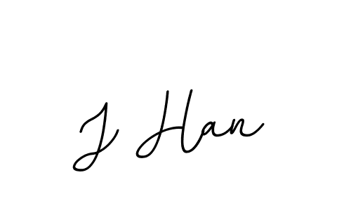 Design your own signature with our free online signature maker. With this signature software, you can create a handwritten (BallpointsItalic-DORy9) signature for name J Han. J Han signature style 11 images and pictures png