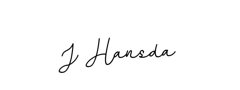 It looks lik you need a new signature style for name J Hansda. Design unique handwritten (BallpointsItalic-DORy9) signature with our free signature maker in just a few clicks. J Hansda signature style 11 images and pictures png