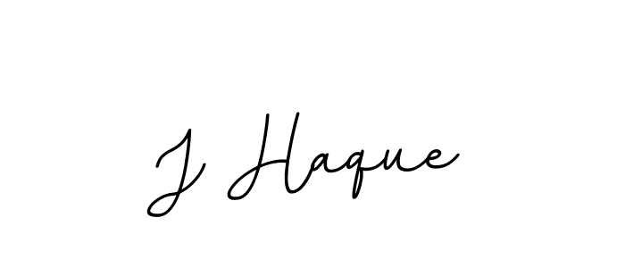 Make a beautiful signature design for name J Haque. With this signature (BallpointsItalic-DORy9) style, you can create a handwritten signature for free. J Haque signature style 11 images and pictures png