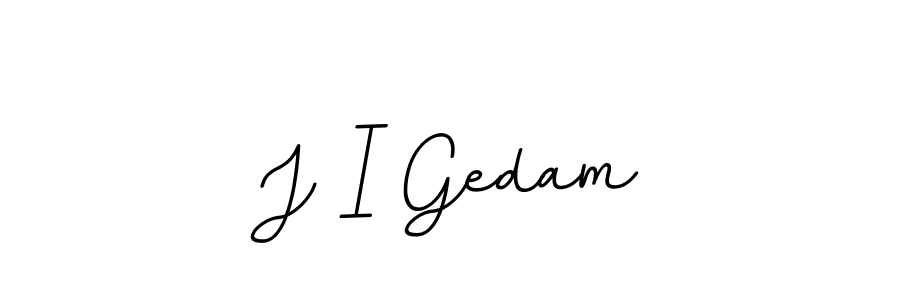 Also You can easily find your signature by using the search form. We will create J I Gedam name handwritten signature images for you free of cost using BallpointsItalic-DORy9 sign style. J I Gedam signature style 11 images and pictures png