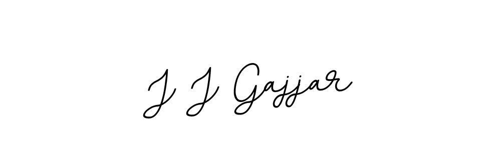 Also You can easily find your signature by using the search form. We will create J J Gajjar name handwritten signature images for you free of cost using BallpointsItalic-DORy9 sign style. J J Gajjar signature style 11 images and pictures png