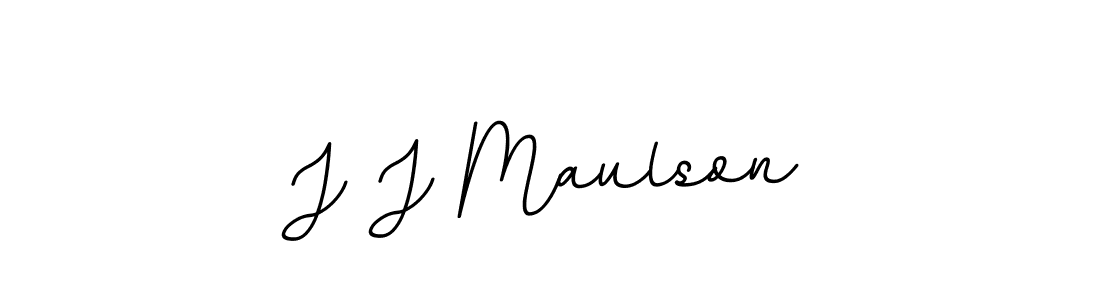 if you are searching for the best signature style for your name J J Maulson. so please give up your signature search. here we have designed multiple signature styles  using BallpointsItalic-DORy9. J J Maulson signature style 11 images and pictures png