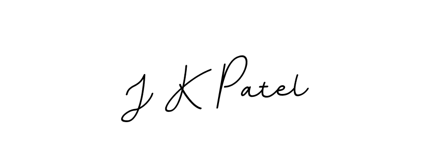 The best way (BallpointsItalic-DORy9) to make a short signature is to pick only two or three words in your name. The name J K Patel include a total of six letters. For converting this name. J K Patel signature style 11 images and pictures png