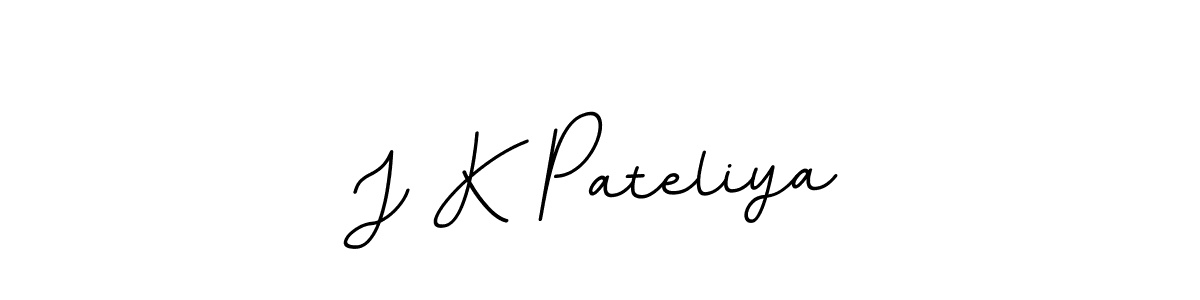 J K Pateliya stylish signature style. Best Handwritten Sign (BallpointsItalic-DORy9) for my name. Handwritten Signature Collection Ideas for my name J K Pateliya. J K Pateliya signature style 11 images and pictures png