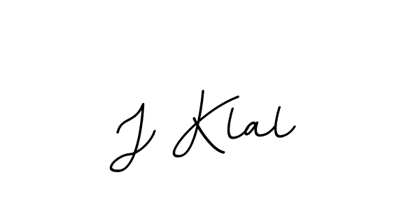 How to make J Klal name signature. Use BallpointsItalic-DORy9 style for creating short signs online. This is the latest handwritten sign. J Klal signature style 11 images and pictures png