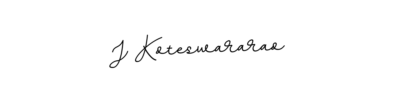 Also we have J Koteswararao name is the best signature style. Create professional handwritten signature collection using BallpointsItalic-DORy9 autograph style. J Koteswararao signature style 11 images and pictures png