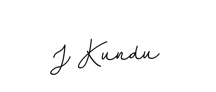 The best way (BallpointsItalic-DORy9) to make a short signature is to pick only two or three words in your name. The name J Kundu include a total of six letters. For converting this name. J Kundu signature style 11 images and pictures png