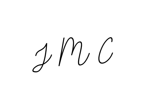 Make a beautiful signature design for name J M C. With this signature (BallpointsItalic-DORy9) style, you can create a handwritten signature for free. J M C signature style 11 images and pictures png