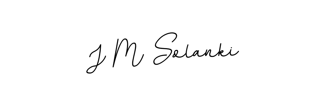 J M Solanki stylish signature style. Best Handwritten Sign (BallpointsItalic-DORy9) for my name. Handwritten Signature Collection Ideas for my name J M Solanki. J M Solanki signature style 11 images and pictures png