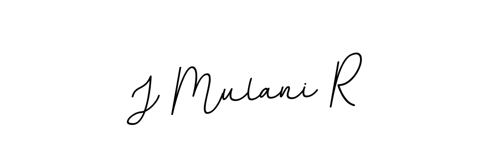 Make a beautiful signature design for name J Mulani R. With this signature (BallpointsItalic-DORy9) style, you can create a handwritten signature for free. J Mulani R signature style 11 images and pictures png