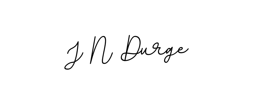 Use a signature maker to create a handwritten signature online. With this signature software, you can design (BallpointsItalic-DORy9) your own signature for name J N Durge. J N Durge signature style 11 images and pictures png