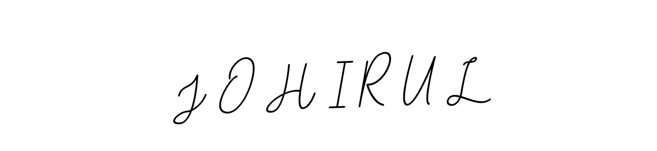 How to Draw J O H I R U L signature style? BallpointsItalic-DORy9 is a latest design signature styles for name J O H I R U L. J O H I R U L signature style 11 images and pictures png