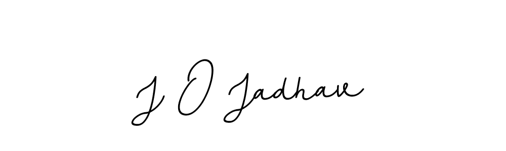 This is the best signature style for the J O Jadhav name. Also you like these signature font (BallpointsItalic-DORy9). Mix name signature. J O Jadhav signature style 11 images and pictures png