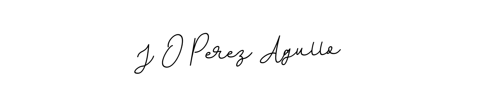 How to make J O Perez Agullo name signature. Use BallpointsItalic-DORy9 style for creating short signs online. This is the latest handwritten sign. J O Perez Agullo signature style 11 images and pictures png