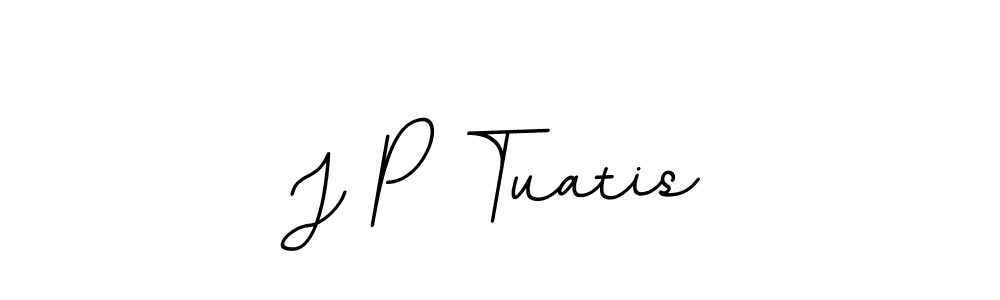 if you are searching for the best signature style for your name J P Tuatis. so please give up your signature search. here we have designed multiple signature styles  using BallpointsItalic-DORy9. J P Tuatis signature style 11 images and pictures png