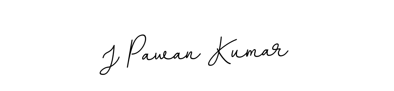 How to make J Pawan Kumar name signature. Use BallpointsItalic-DORy9 style for creating short signs online. This is the latest handwritten sign. J Pawan Kumar signature style 11 images and pictures png